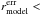 Mathematical equation: \hbox{$ r^{\rm err}_{\rm model}<$}