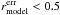 Mathematical equation: \hbox{$r^{\rm err}_{\rm model}<0.5$}