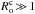 Mathematical equation: \hbox{$R_{\rm o}^{\rm c}\!>\!\!>\!1$}