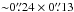 Mathematical equation: \hbox{${\sim}0\farcs24\times0\farcs13$}