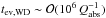 Mathematical equation: \hbox{$t_{\rm ev,WD}\sim {\cal O} (10^6\,Q_{\rm abs}^{-1})$}