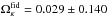 Mathematical equation: \hbox{$\Omega_{\kappa}^{\text{fid}}=0.029\pm 0.140$}