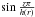 Mathematical equation: \hbox{$\sin\frac{z\pi}{h(r)}$}