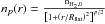 Mathematical equation: \hbox{$n_{p}(r) = \frac{{\rm n}_{\rm H_2, 0}}{\left[1+\left({r/R_{\rm flat}}\right)^{2}\right]^{p/2}}$}