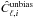 Mathematical equation: \hbox{$\hat C_{\ell,i}^{\text{unbias}}$}