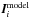 Mathematical equation: \hbox{$\bm{I}^{\rm model}_{i}$}