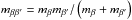 Mathematical equation: \hbox{$m_{\beta\beta'} = m_{\beta} m_{\beta'}/ \left( m_{\beta} + m_{\beta'} \right)$}