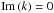 Mathematical equation: \hbox{${\rm Im} \left(k\right)=0$}