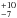 \hbox{$^{+10}_{-7}$}