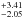 \hbox{$^{+3.41}_{-2.05}$}