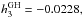 \hbox{$h_3^{\rm GH}=-0.0228,$}