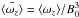 \hbox{$\bar{\langle{\omega_z}\rangle}=\langle\omega_z\rangle/B_0^3$}