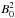 \hbox{$B_0^{2}$}