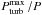 \hbox{$\Ptmax/P$}