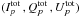 Mathematical equation: \hbox{$(I^{\mathrm{tot}}_p\,, Q^{\mathrm{tot}}_p\,,U^{\mathrm{tot}}_p)$}
