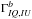Mathematical equation: \hbox{$\Gamma^b_{IQ,IU}$}