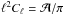 Mathematical equation: \hbox{$\ell^2 C_\ell ={\cal A}/\pi$}