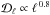Mathematical equation: \hbox{$\mathcal{D}_{\ell} \propto \ell^{\,0.8}$}