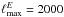Mathematical equation: \hbox{$\ell_{\rm max}^E = 2000$}
