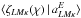 Mathematical equation: \hbox{$\langle \zeta_{LM\kappa} (\chi ) \,|\, a_{LM\kappa}^{E} \rangle$}