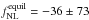 Mathematical equation: \hbox{$f_{\rm NL}^{\rm equil} = -36 \pm 73$}