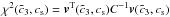 Mathematical equation: \hbox{$\chi^2(\tilde{c}_3,c_{\rm s})={\vec v}^{\rm T}(\tilde{c}_3,c_{\rm s}) \C^{-1} {\vec v}(\tilde{c}_3,c_{\rm s})$}