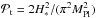 Mathematical equation: \hbox{$\mathcal{P}_{\mathrm t}=2 H_*^2/(\pi^2 M_\mathrm{Pl}^2)$}