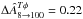 Mathematical equation: \hbox{$\Delta \hat{A}^{T\phi}_{8 \rightarrow 100} = 0.22$}
