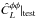 Mathematical equation: \hbox{$\hat{C}_L^{\phi\phi} |_{\rm test}$}