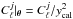Mathematical equation: \hbox{$C^j_\ell |_\vtheta = C^j_\ell/y_{\rm cal}^2$}