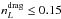 Mathematical equation: \hbox{$n_\ellp^{\rm drag} \leq 0.15$}