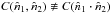 Mathematical equation: \hbox{$C(\hat{n}_1,\hat{n}_2)\not\equiv C(\hat{n}_1\cdot\hat{n}_2) $}