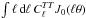 Mathematical equation: \hbox{$\int \ell\, \dd\ell \,C_{\ell}^{TT}J_0(\ell\theta)$}