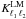 Mathematical equation: \hbox{${K^{\rm LM}_{\ell_1\,\ell_2}}$}