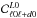 Mathematical equation: \hbox{$\mathcal{C}^{L0}_{\ell 0 \ell+d 0}$}