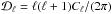 Mathematical equation: \hbox{${\cal D}_\ell=\ell(\ell+1)C_\ell/(2\pi)$}