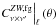 Mathematical equation: \hbox{$\left. C^{ZW,\mathrm{fg}}_{\nu \times \nu'} \right|_\ell(\theta)$}
