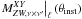 Mathematical equation: \hbox{$\left. M^{XY}_{ZW,\nu \times \nu'}\right|_\ell (\theta_{\mathrm{inst}})$}