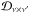 Mathematical equation: \hbox{${\cal D}_{\nu\times\nu'}$}