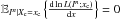 Mathematical equation: \hbox{$\mathbb{E}_{I^n|X_{\rm c}=x_{\rm c}} \left\{ \frac{{\rm d} \ln L(I^n; x_{\rm c})}{{\rm d} x} \right\}=0$}