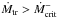 Mathematical equation: \hbox{$\dot{M}_{\rm tr} > \dot{M}_{\rm crit}^-$}