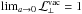 Mathematical equation: \hbox{$\lim_{a \rightarrow 0} \mathcal{L}^{\rm vac}_\perp = 1$}