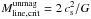 Mathematical equation: \hbox{$M^{\rm unmag}_{\rm line,crit} = 2\,c_{\rm s}^2/G$}