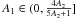 Mathematical equation: \hbox{$A_1 \in (0, \frac{4A_2}{5A_2+1}]$}