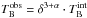 Mathematical equation: \hbox{$T_{\rm B}^{\rm obs} = \delta^{3+\alpha} \cdot T_{\rm B}^{\rm int}$}