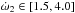 Mathematical equation: \hbox{$\dot{\omega}_2\in\left[1.5, 4.0\right]$}