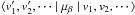 Mathematical equation: \hbox{$\langle v'_1,v'_2,\cdots \mid \mu_{\beta} \mid v_1,v_2,\cdots \rangle$}