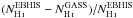 Mathematical equation: \hbox{$(N_\ion{H}{i}^\mathrm{EBHIS} - N_\ion{H}{i}^\mathrm{GASS})/N_\ion{H}{i}^\mathrm{EBHIS}$}