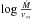 Mathematical equation: \hbox{$\log{\frac{\dot{M}}{v_{\infty}}}$}