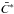 \hbox{$\bar{C}^*$}